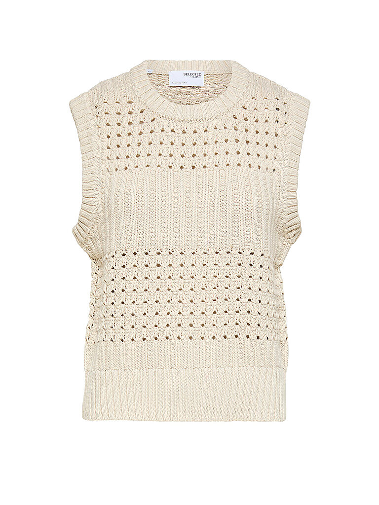 SELECTED FEMME Pullunder SLFCRUISE  beige | L